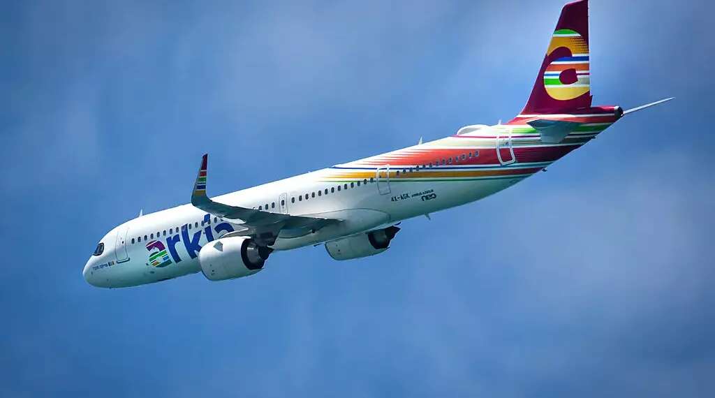 An Arkia aircraft. Photo: Moshe Shai Arkia launches direct flights from Tel Aviv to New York