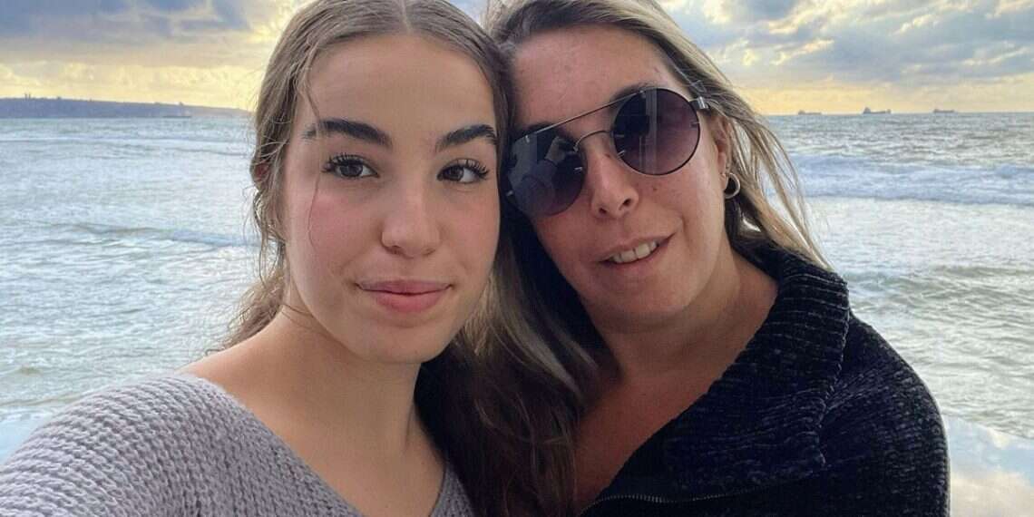 Agam Berger with her mother Agam Berger: The IDF observer who refused Hamas' orders to violate Shabbat