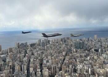 Israeli jets fly over Beirut during Nasrallah's funeral