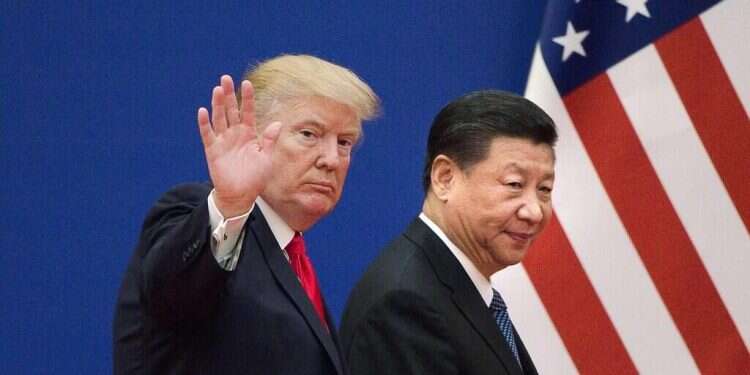 Trump and Chinese President Xi Jinping. Photo: AFP Trump effect? China dramatically curtails Iranian oil exports