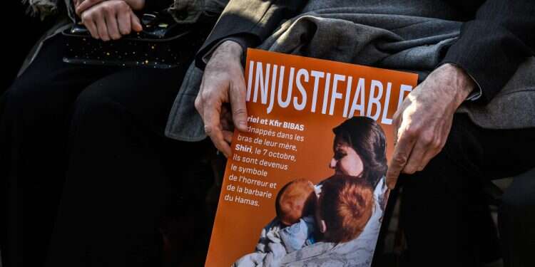 'They died in captivity': AP slammed over Bibas family coverage