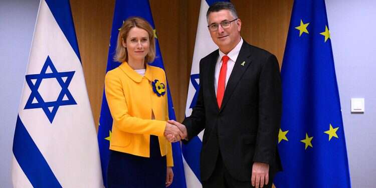 FM Sa'ar: Israel's EU standing improving in our favor