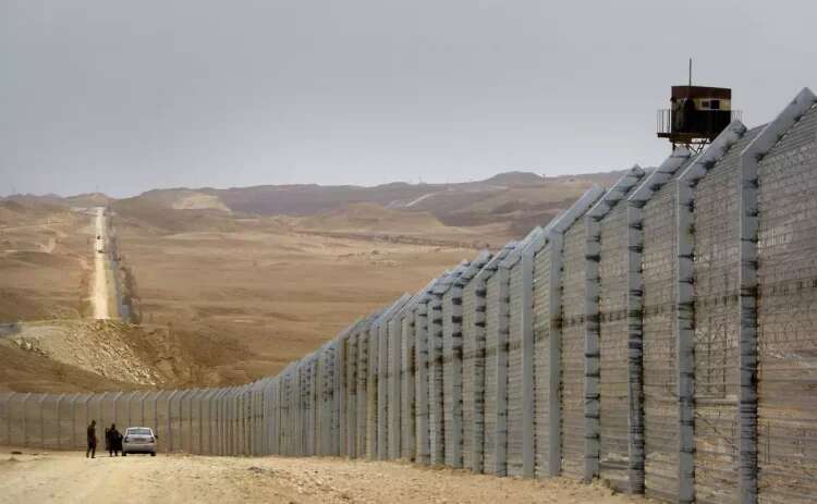 Israel-Egypt border (Archive). Photo: AFP