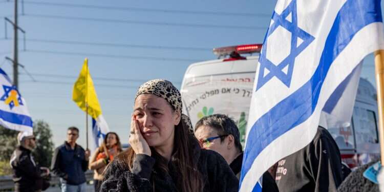 A nation in tears: Israel bids farewell to Bibas family