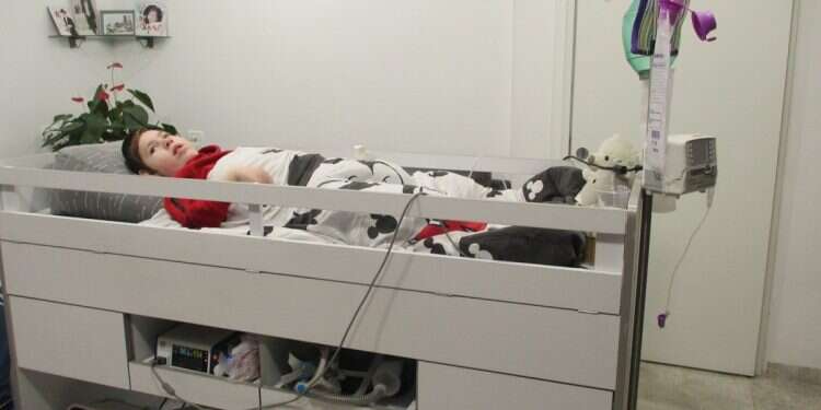 Aleh employee Tova Rabinovitz's son Yaakov, diagnosed with PIGA syndrome Mother's battle for power: Special needs families fear blackouts during wartime