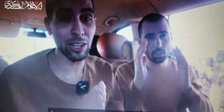 Hostages left behind forced to watch others being released