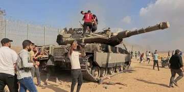 The October 7 attack. Photo: AFP The verdict is clear: The IDF failed