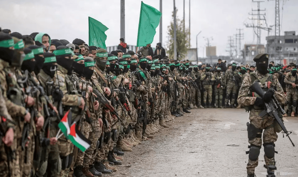 Hamas terrorists in Gaza. Photo: EPA 'Releasing 10 hostages for ceasefire – most likely framework'