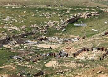 The tunnels above ground