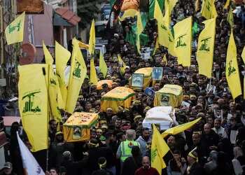 Funerals of Hezbollah terrorists. Photo: Reuters 'Balance of power in Lebanon has shifted': Hezbollah fears normalization
