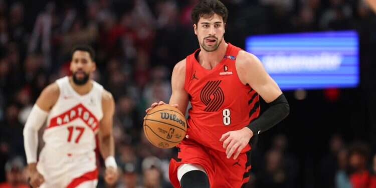 Deni Avdija's breakout night stuns Raptors and electrifies Portland