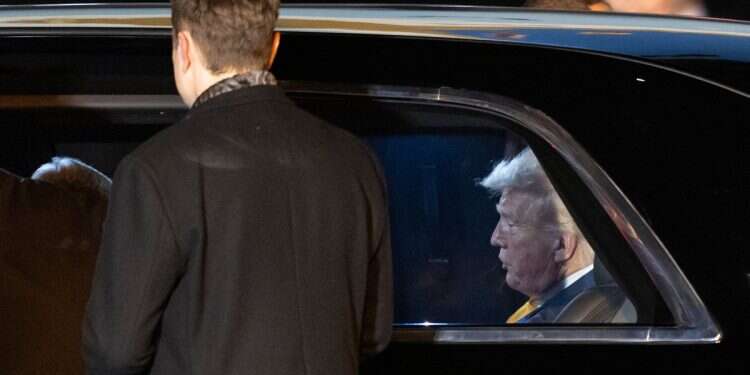 Trump's solidarity move with Musk: Getting a new car