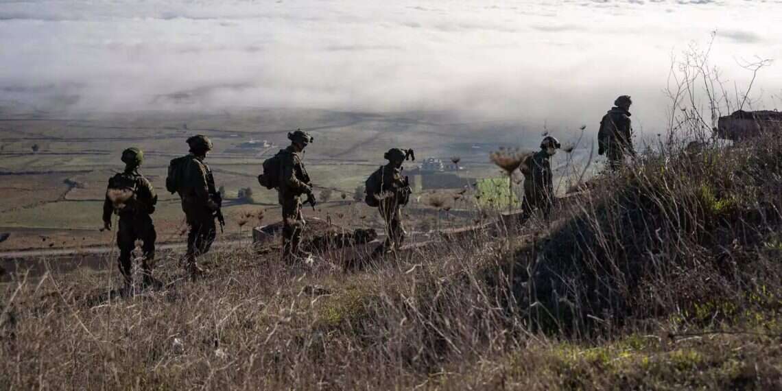 IDF forces in Syrian territory. Photo: IDF Spokesperson Israel reshapes the northern front