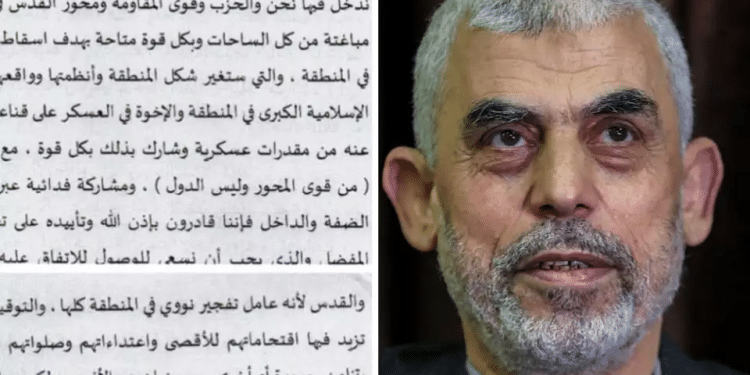 Sinwar documents reveal scenarios for Israel's destruction