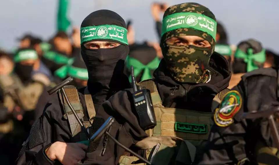 Hamas terrorists in Gaza. Photo: Reuters Gazan accusing Hamas of rape charged with espionage