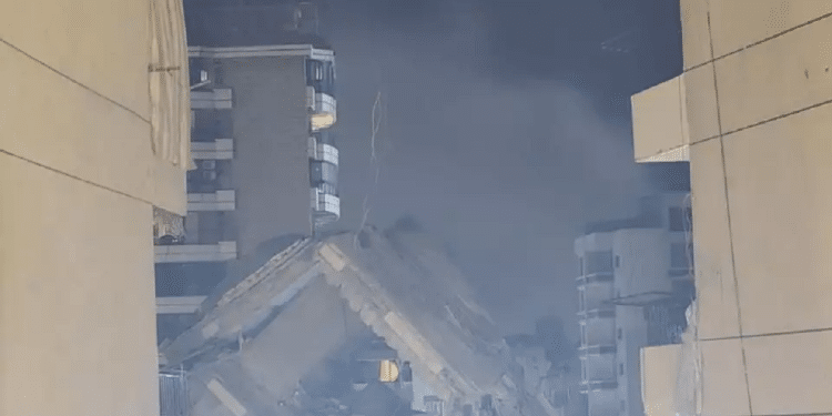 IDF strikes Beirut target planning Hamas attack on Israelis