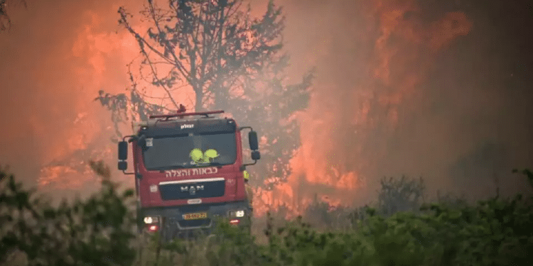 Massive wildfires rage across Jerusalem hills; Israel requests international aid