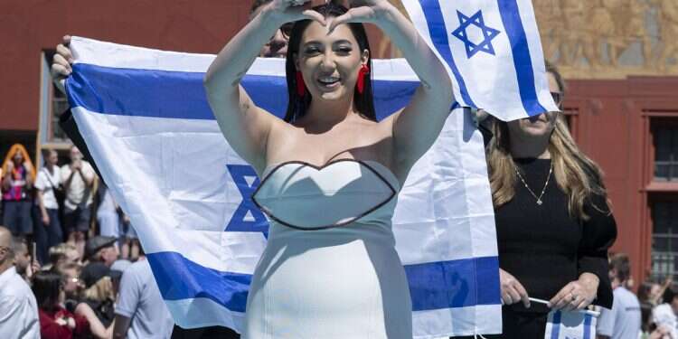 Israel's Yuval Raphael stands strong amid protests ahead of Eurovision semi-final