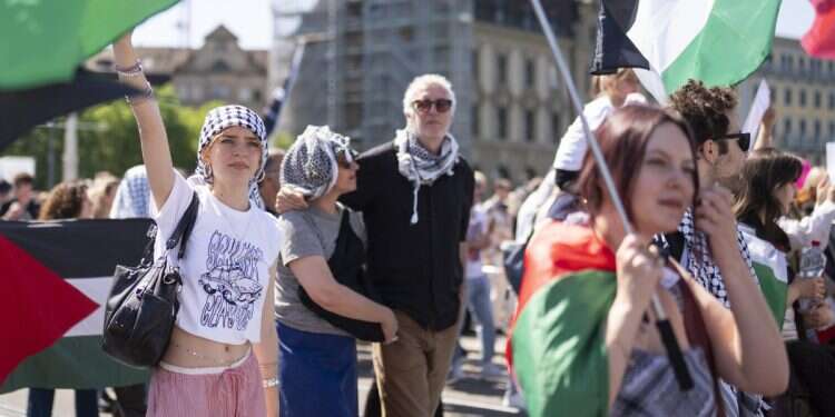 Eurovision director calls protests 'peaceful' as Israel files complaint