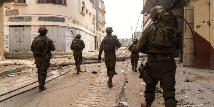 IDF operations in Gaza. Photo: IDF Spokesperson’s Unit IDF soldier was left alone in Gaza for 40 minutes