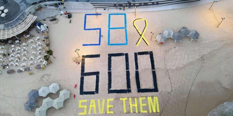 '600 days without our beloved': Israel marks hostage crisis milestone