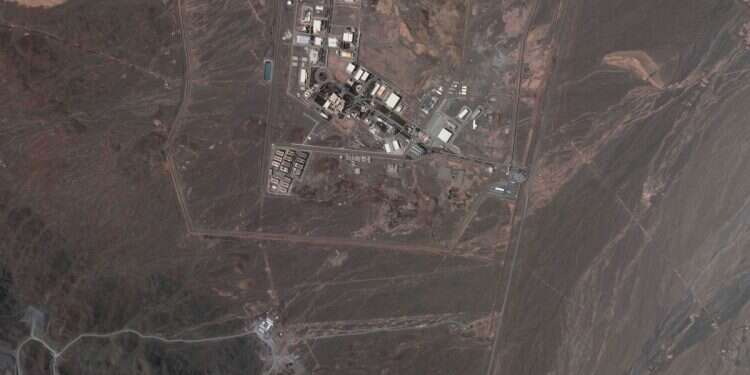 Iran's Natanz nuclear site, as well as ongoing construction to expand the facility in a nearby mountain, near Natanz, Iran, May 9, 2022. Iran started removing 27 surveillance cameras from nuclear sites across the country, the U.N. nuclear watchdog said Thursday, June 9, 2022, further blinding the agency's inspectors from being able to track Tehran's uranium enrichment that is now closer than ever to weapons-grade levels. Is Iran hiding a nuclear weapon site?