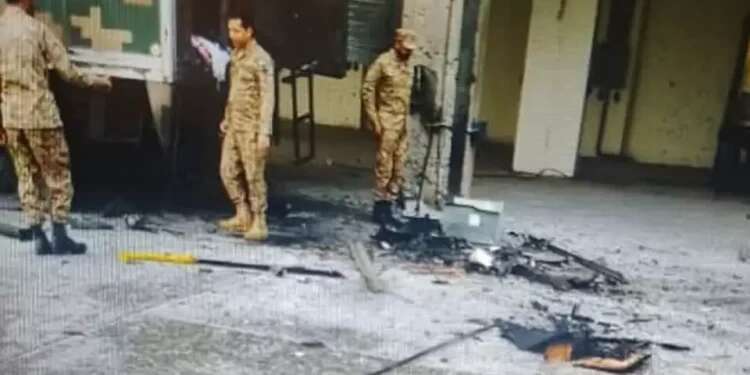 Drone strike inside a Pakistani military facility Pakistan accuses India of using Israeli-made suicide drones in attacks