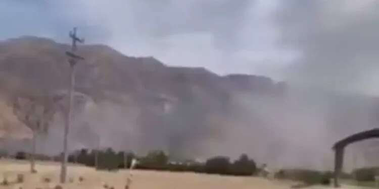 Fire in southern Iran Another explosion in Iran? Fire breaks out at Islamic Revolutionary Guard Corps ammo depot