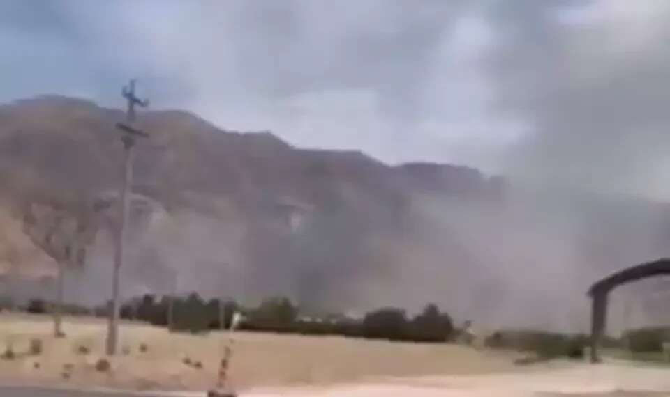 Fire in southern Iran Another explosion in Iran? Fire breaks out at Islamic Revolutionary Guard Corps ammo depot
