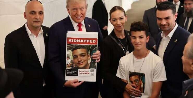 President Trump meets with the Alexander family 'Thanks to military pressure': PM's office frames Trump-Hamas deal