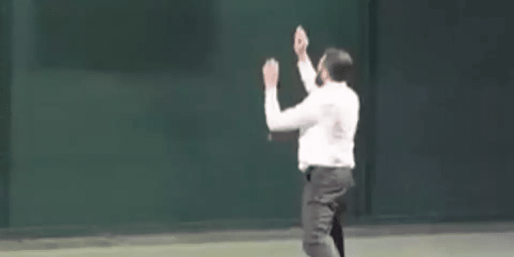 Syria's interim President Ahmed al-Sharaa playing basketball Hoops in suits: Syria's al-Julani nails three-pointer in viral video