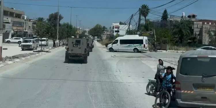 IDF fires warning shots after diplomats deviate from approved route in Jenin