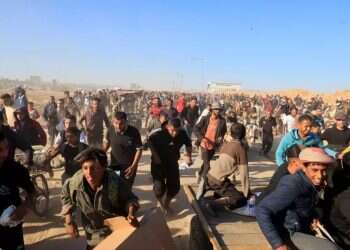 Chaos spreads in Gaza food distribution centers