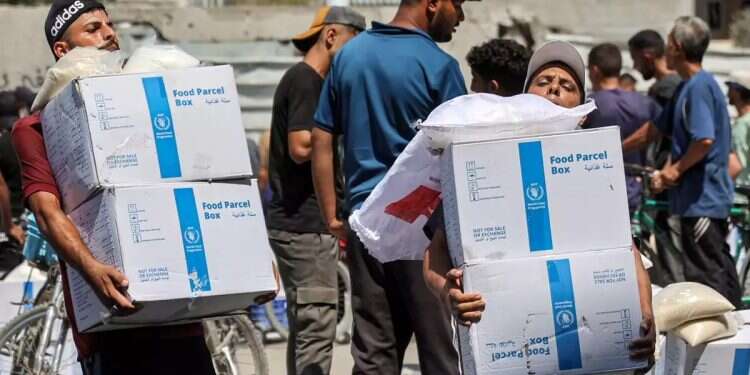 Israeli officials say when new Gaza aid plan to begin