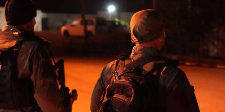 The forces involved in the suspect's arrest Palestinian charged with murdering Israeli partner during childbirth, setting body on fire