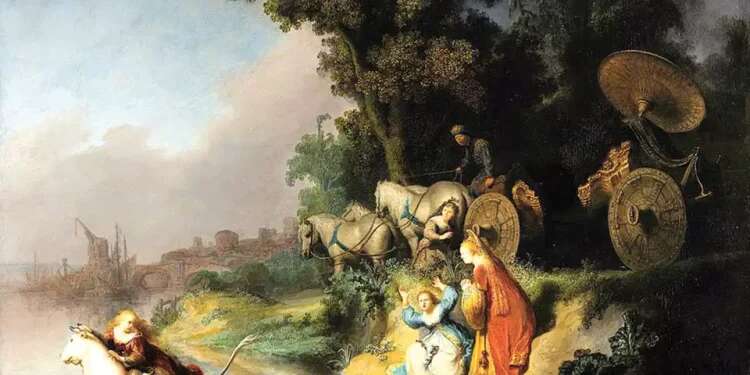 “The Abduction of Europa” (by Zeus disguised as a bull). Rembrandt, Netherlands, 1632 Europe forgets, and we fail to remind