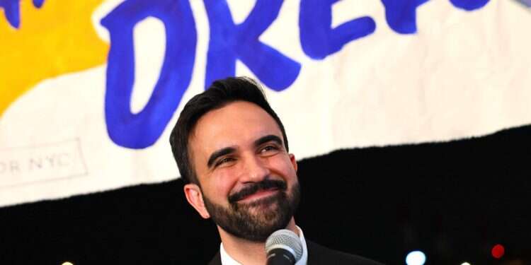 New York mayoral candidate, State Rep. Zohran Mamdani speaks to supporters during an election night gathering at The Greats of Craft LIC on June 24, 2025 in the Long Island City neighborhood of the Queens borough in New York City 'The last thing this city needs': Jewish New Yorkers alarmed by Mamdani victory