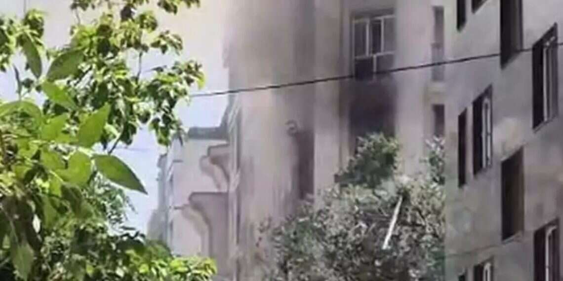 The site of the alleged Israeli drone attack in Tehran, June 20, 2025 Senior nuclear scientist killed in targeted Tehran strike