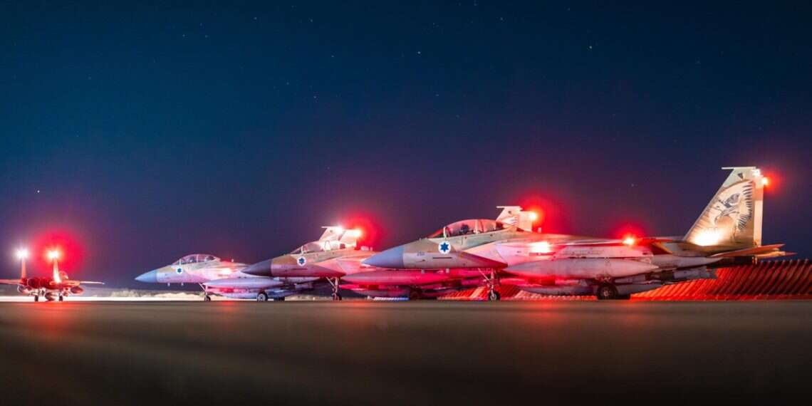 Israeli aircraft before the launch of Operation Rising Lion The untold story of the Iran war: How Israel did the unthinkable