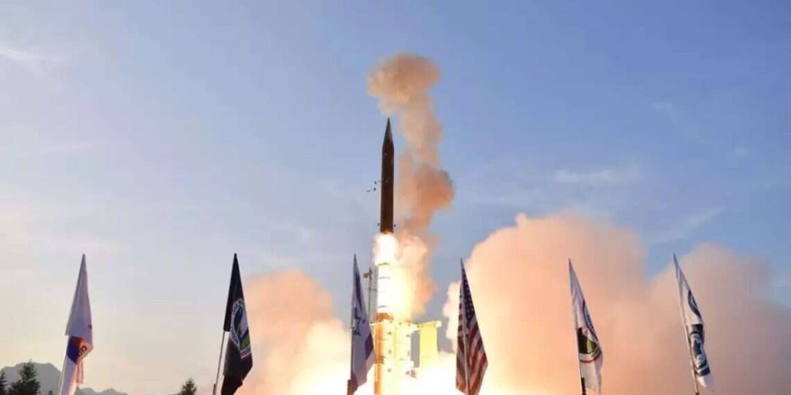 Arrow 3 system in action Israel's largest-ever defense deal gets underway