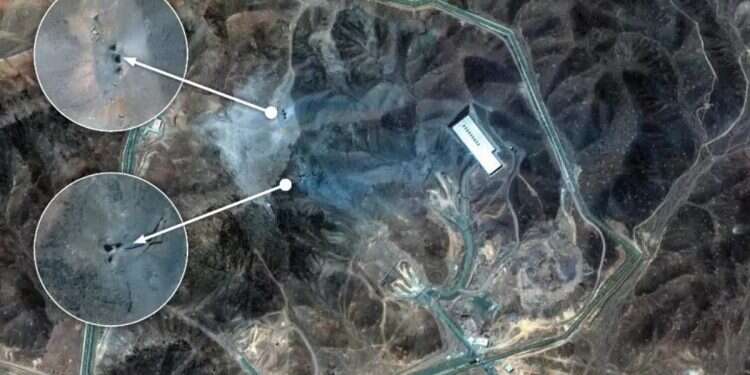 Images reveals devastation at Iran's most protected nuclear site