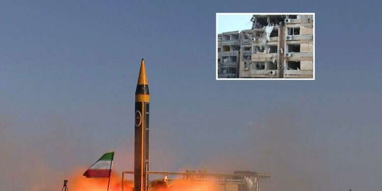 Did Iranian missile scatter 80 mini warheads across Israeli cities?