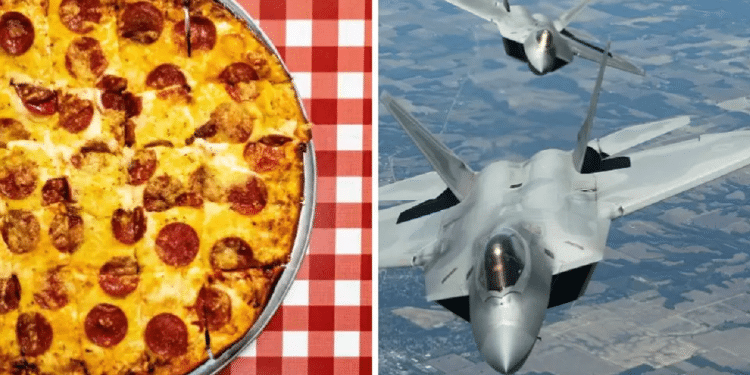 How does pizza predict when America goes to war?