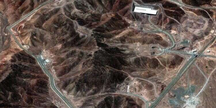 Fordo nuclear facility. Photo: AFP PHOTO / Satellite image The 'monster' in the mountain: Fordow – the nuclear facility targeted by the US