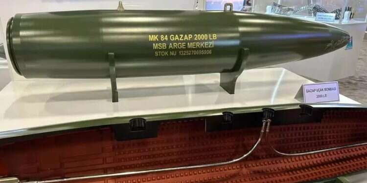 Turkey unveils first indigenous bunker-buster and 'super bomb'