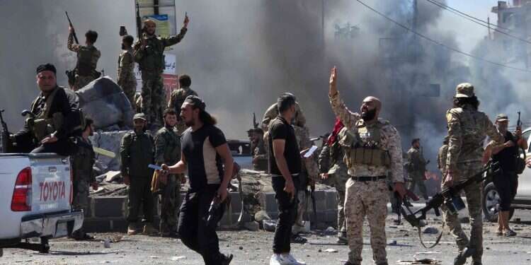 Tensions rise as Syrian regime tanks roll into Druze stronghold Sweida