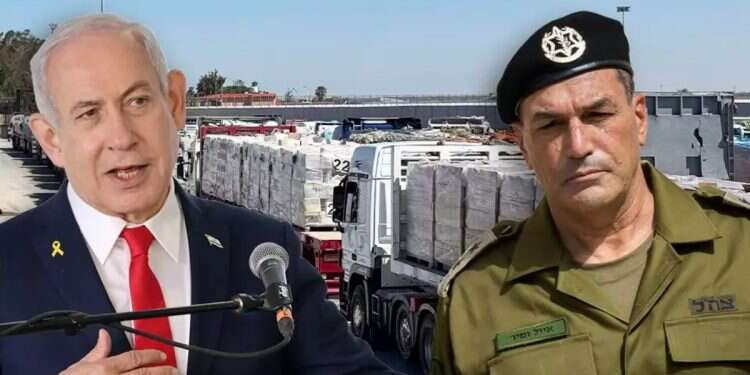 Netanyahu slams IDF over Gaza humanitarian plan