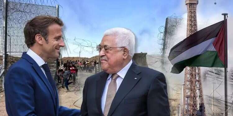 Macron in historic announcement: France will recognize a Palestinian state. Photo: EPA/AFP/Reuters Macron announces France will recognize Palestinian state