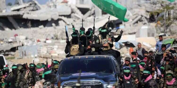 Hamas terrorists in the Gaza Strip. Photo: AFP 'Hamas will regain control – this deal is bad for us'