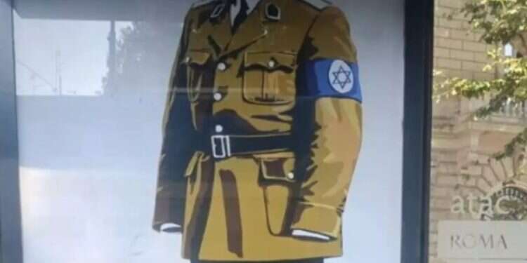 'Nazi-Jewish' uniform sparks outrage in Rome